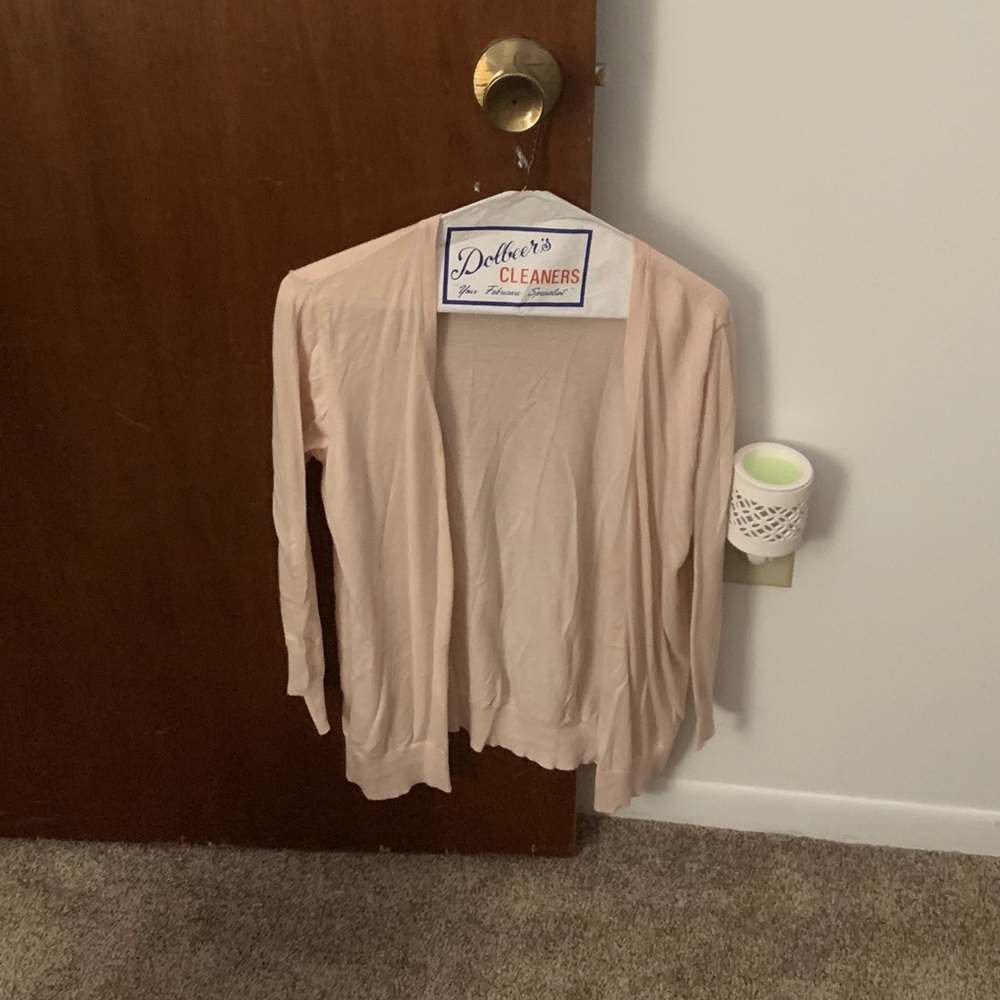 Blush Prink Loft cardigan Medium